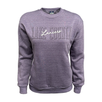 Ladies Cloud fleece Crewneck